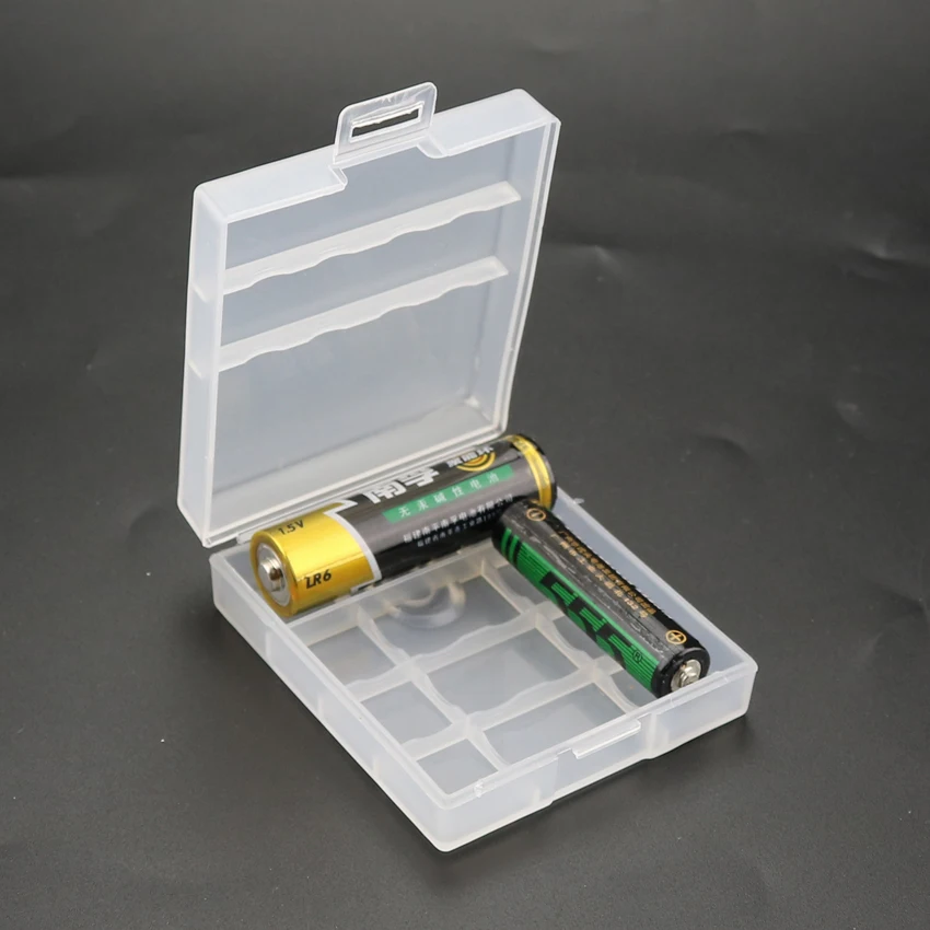 Hard Plastic Case Holder Storage Box Cover For 4x 5x 6x 8x 10x AA AAA Battery Box Container Bag Case Organizer Box Case