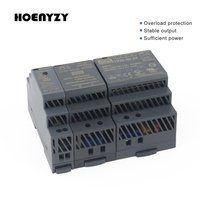 HDR-15 30 60 100 150 HDR Series DC 12V 24V Meanwell Ultra Slim Step Shape DIN Rail Power Supply Mean Well HDR-150-24