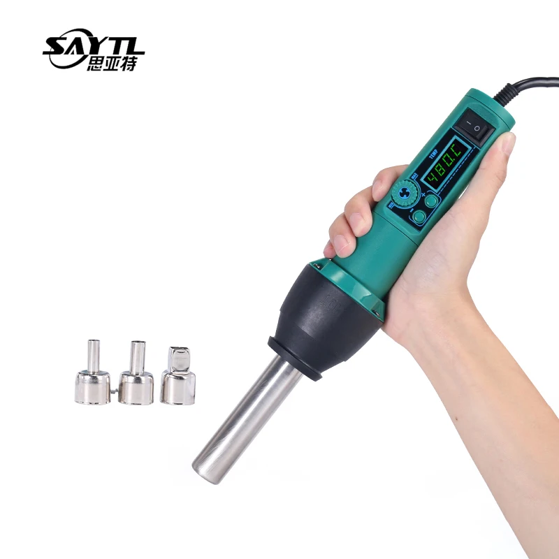 

YIHUA 8858I Digital display hot air gun adjustable temperature Portable desoldering station 700W BGA Rework Soldering Stations