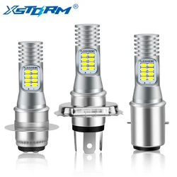 H4 H6 P15D BA20D Led Motorcycle Headlight Bulb Canbus 12V 24V Fog Light 12 SMD 10000LM Hi Lo Lamp Scooter Accessories Moto DRL