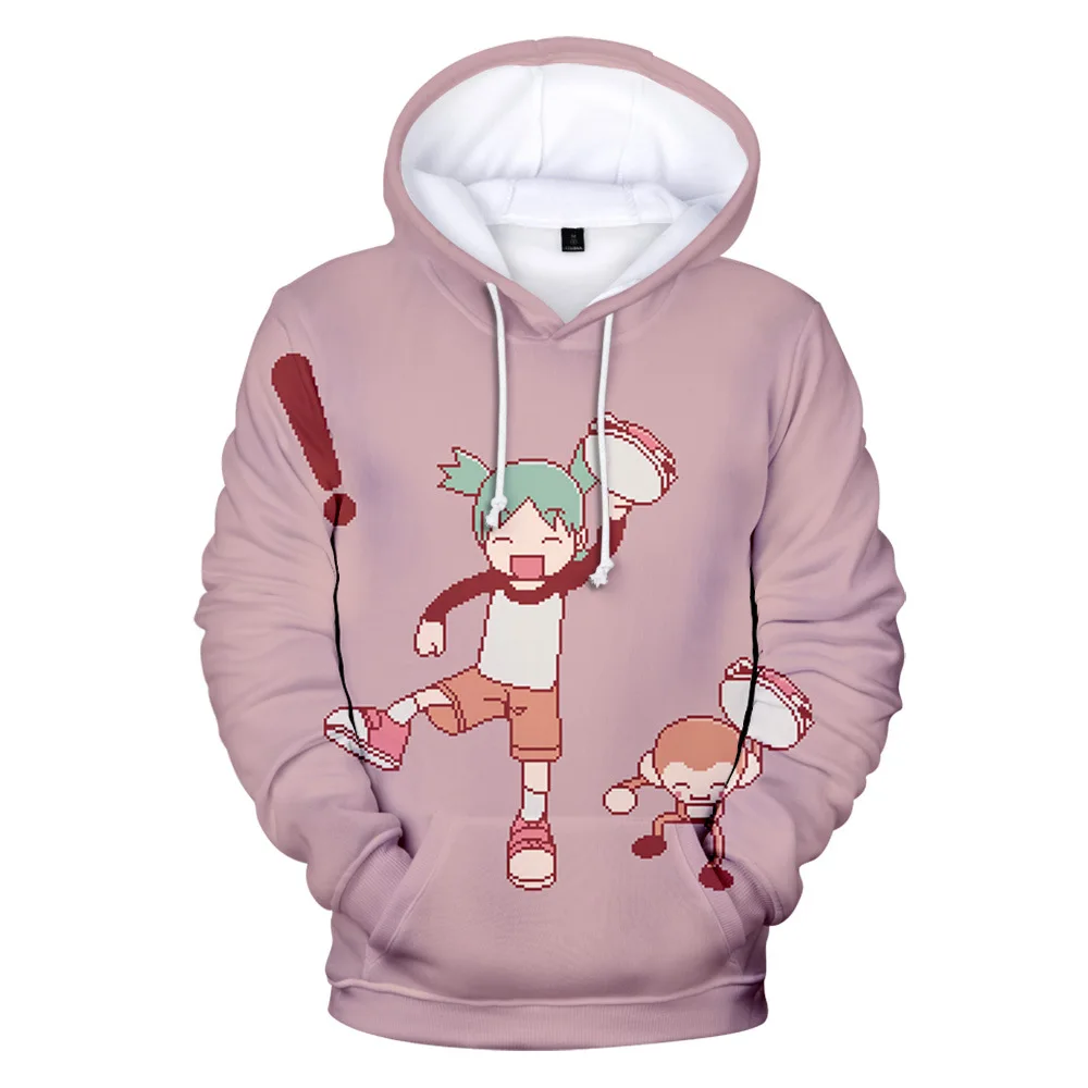 2021 nuovo Yotsubato creativo! Uomo donna felpe con cappuccio felpa Harajuku motivo stampato 3D pullover carino moda autunno abiti