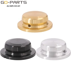 60*18mm solidna aluminiowa gałka obrotowa Cap dla Hifi Audio AMP gramofon DVD CD potencjometr tłumik 6mm otwór 1PC