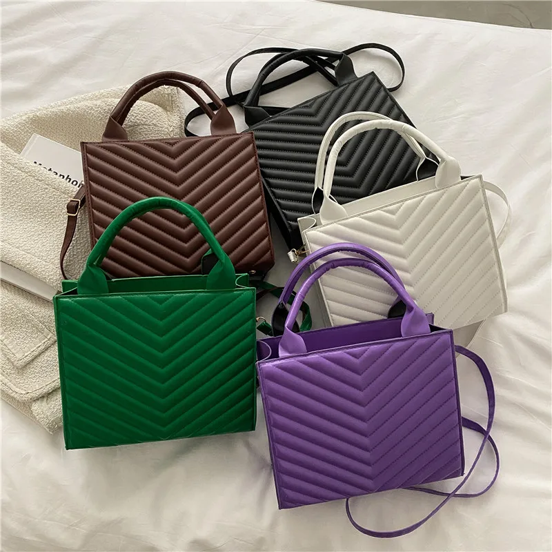 Borsa portatile Color caramella 2021 nuova borsa femminile retrò borsa a tracolla a spalla occidentale borsa a tracolla quadrata piccola moda