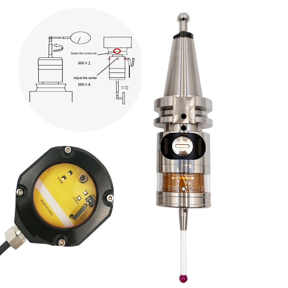 Sonda Wireless per macchine utensili Cnc centro di lavoro Cnc sensore di segnale a infrarossi rilevazione 3d sonda Wireless automatica