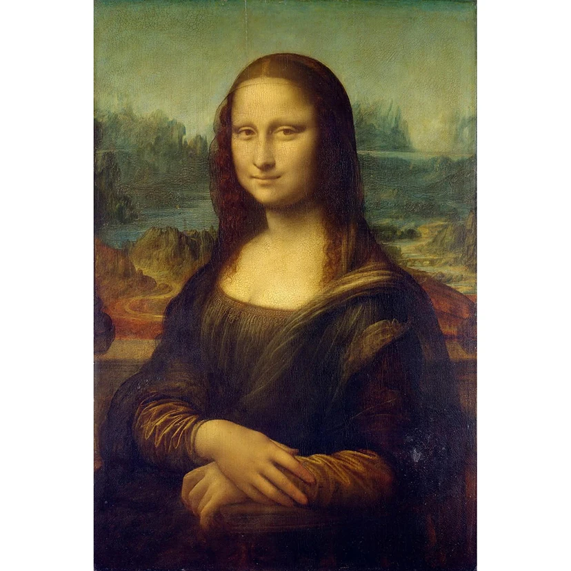 Famous Oil Painting Mona Lisa, 5D DIY Diamond Painting Full Square Round Diamond Embroidery Sale Rhinestone Picture FH196