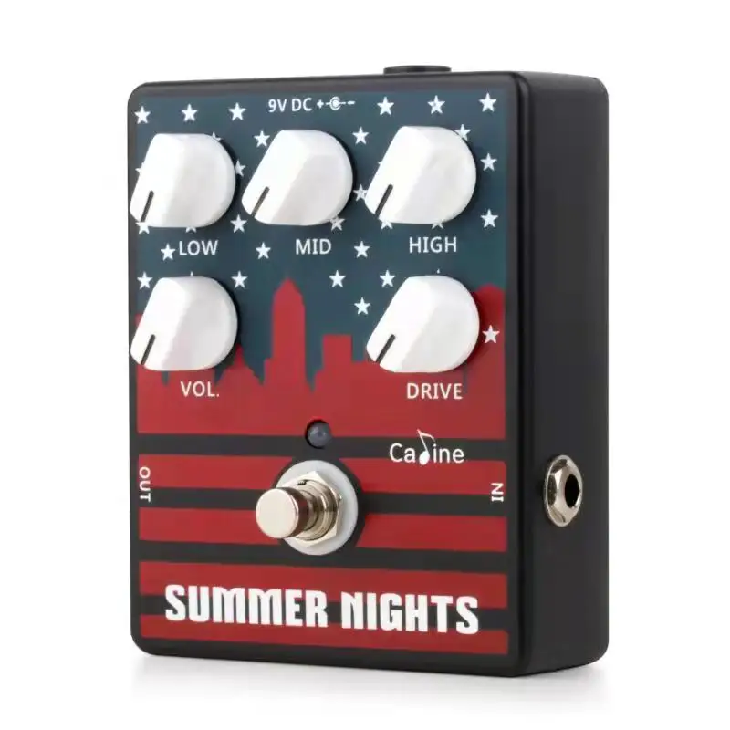 Caline CP-57 Summer Night Guitar Effect Pedal California Sound Pedal Electric Guitar Parts & Accessories with True Bypass Design