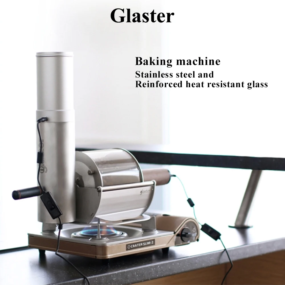 Coffee bean roaster glaster home straight fire coffee roasting machine  small coffee shop use roaster 500g coffee bean roaster