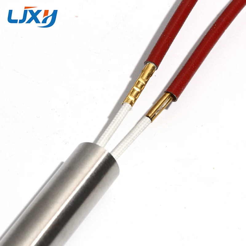 LJXH 2PCS 8mm 180~300mm Tubular Cartridge Heaters 110/220/380V SUS Electric Heating Pipe 360/400/450/500/600W Resistance Element