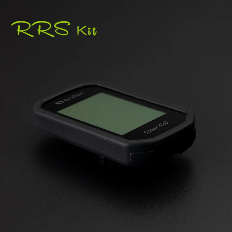 Rrskit For Bryton Rider 320 420 Case With Film Bicycle Computer Protection Cover Silicone Stopwatch Holder Durable Protective