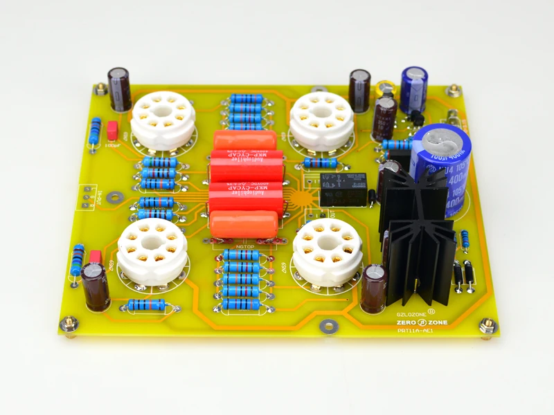 HiFi PRT-11A 6N8P(6SN7) Tube Preamplifier Board Preamp Kit Base On Gary CARY-AE1 Circuit