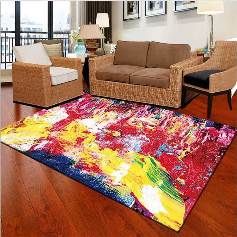 

Fashion Graffiti 3D Printed Play Mat Board Game mat map Large Carpet for Living Room Cartoon Rugs Maze 05