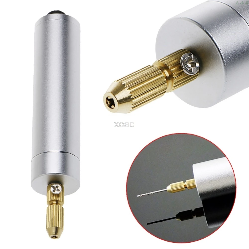 DC 5V DIY Mini Micro Small Electric Aluminum Hand Drill for Motor PCB  M04 dropship