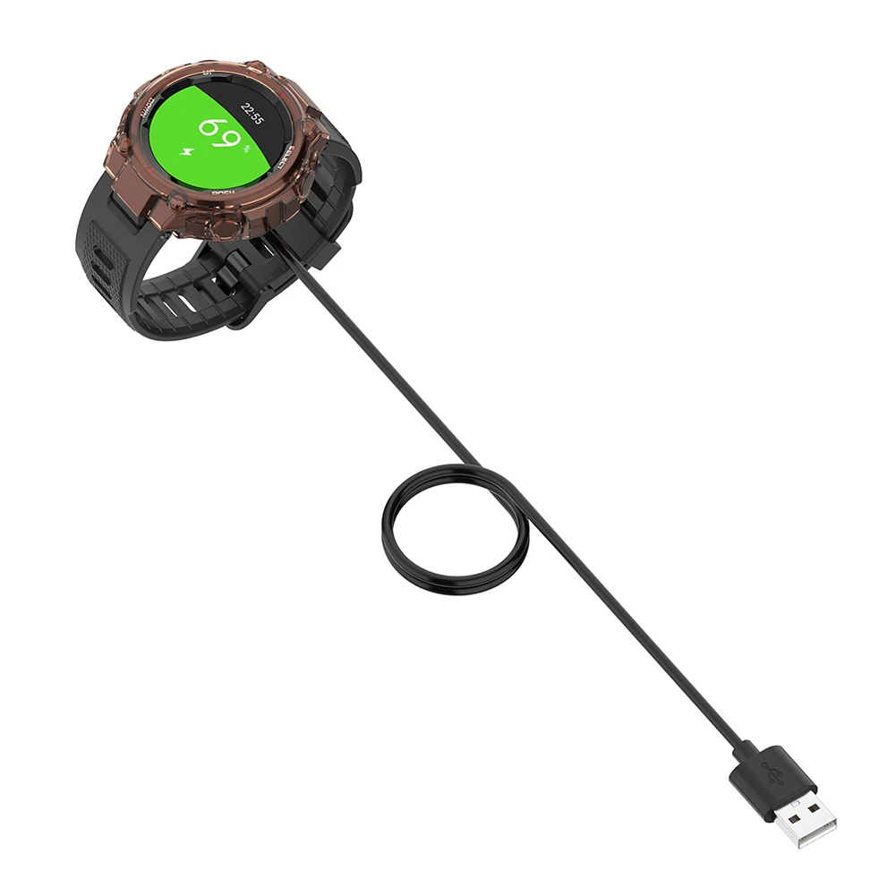 Smart Watch USB Charging Cable For Amazfit T-Rex GTR 42mm 47mm Smart Watch GTS Smart Watch USB Charger Wire Cable Accessories