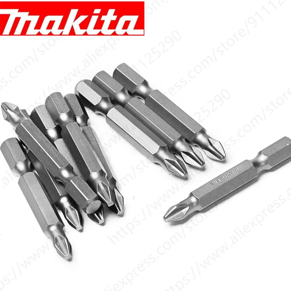Makita 10 Chiếc PH2 50MM NZ Kẹp Từ B-25155
