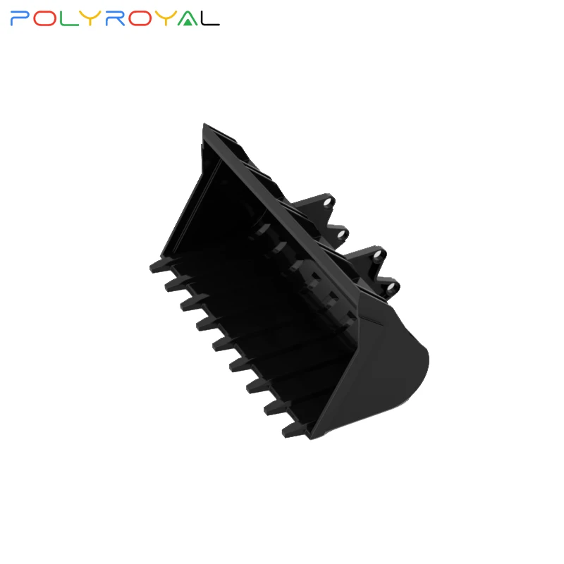 POLYROYAL Building Blocks Technology parts 10x18 large bucket black 8043 1 PCS Educational toy for children 32030