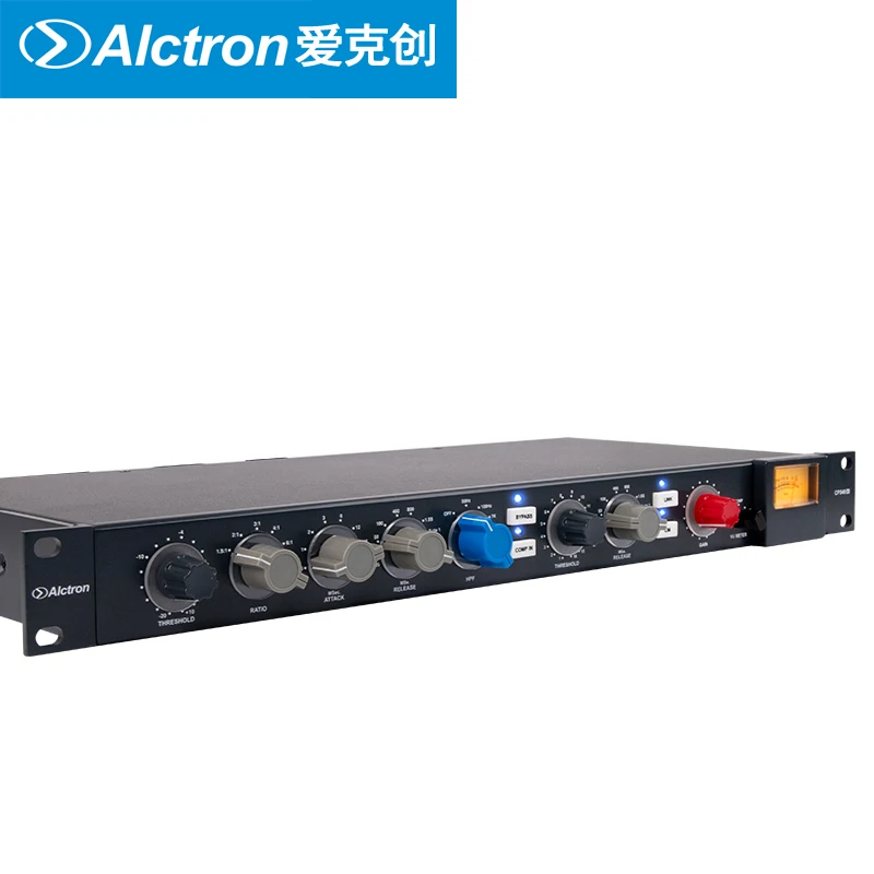 New Upgrade Alctron CP540V2 One Channel Audio Signal Compressor & Limiter, Control Signal Dynamic range And Mixing,For Recording