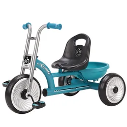 Carrinho de bebê de três rodas, triciclo, carrinho multifuncional, bicicleta infantil, Trike 1-6Y, luxo, 2 em 1