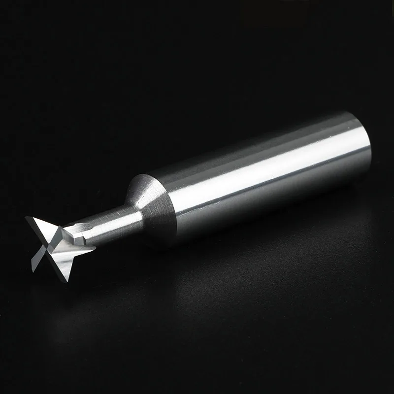 도브테일 커터 CNC 공구 60 90 120 도 6mm 5mm 8mm 10mm 12mm, 솔리드 카바이드 엔드밀 가공 공구 밀링 커터 금속 HRC55