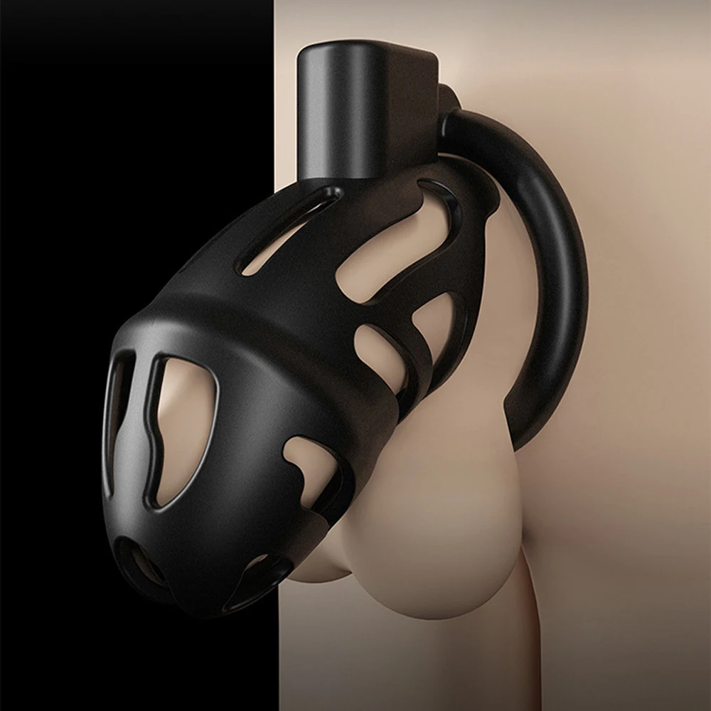 

New Mamba Chastity Cock Cage Device Sex Toys for Men Penis Ring Male Bondage Lock CBT Chastity Cage BDSM Gay Ladyboy Toys