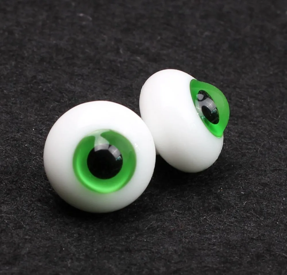 14mm 1/4 1/3 aod dod msd yosd sd bjd bambola occhi di vetro bulbo oculare eyeball EHA008