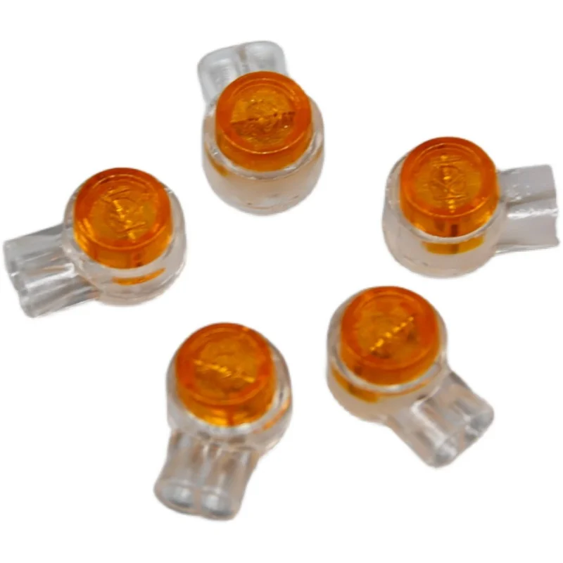 Terminales de conexión de crimpado Rj45, conector K1, K2, K3, cableado Ethernet impermeable, terminales de Cable de teléfono, 50 Uds.