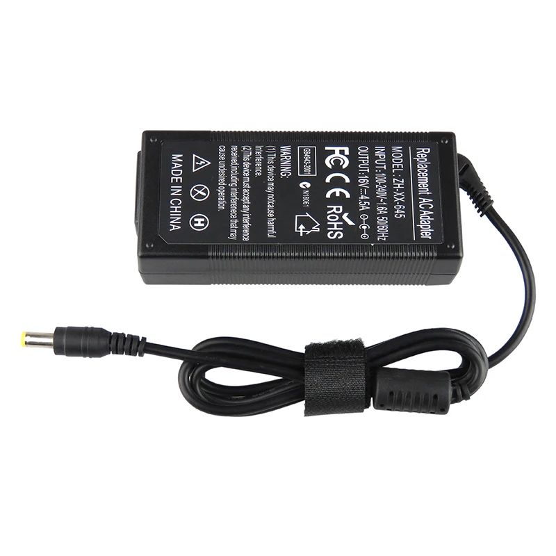 مصدر طاقة 16 فولت 4.5 أمبير 5.5 × 2.5 للكمبيوتر المحمول IBM ThinkPad T20 T23 T30 T40 T40P T41 T41P T42 T42P T43 T43P