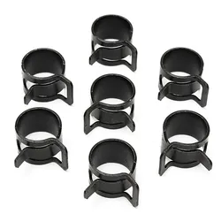 Abrazaderas de manguera de combustible, aros de sujeción de tubo de aire, Clips de resorte, M6-32mm, Envío Gratis, 10 Uds.