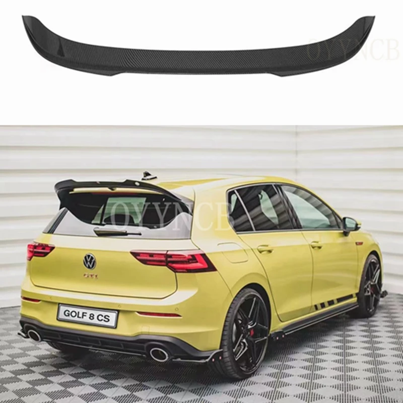 

for Volkswagen Golf 8 R/CS MAX Roof spoiler high-quality ABS material car rear spoiler black rear spoiler