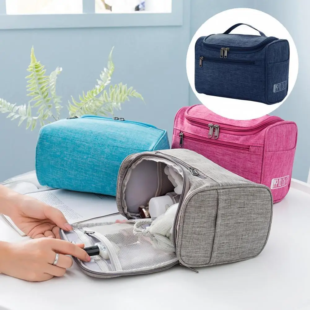 

Toiletry Bag Portable Makeup Organizer Wear Resistant Anti-stain Fashion Lady Accessories Washing Cosmetic Toiletry Bag