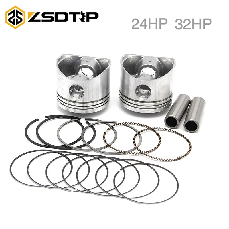 ZSDTRP Ural CJ-K750 M72 motor 24HP 32HP 750cc Pistons with Ring Set left and right case for Bmw R12 R71 M-72