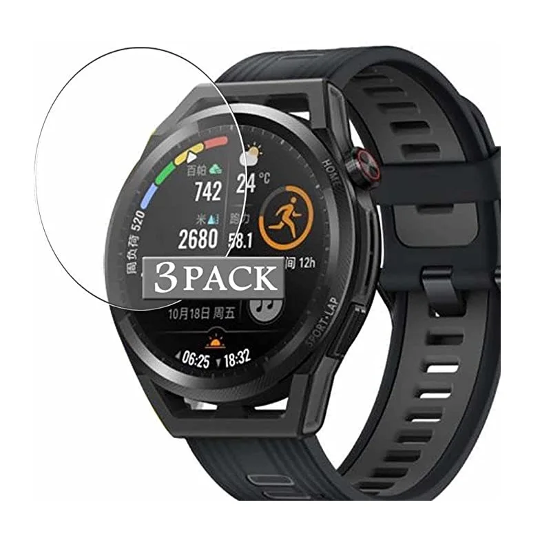 Защитная пленка для экрана умных часов Huawei GT Runner из закаленного стекла, 3 шт.