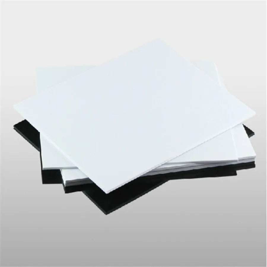 300x200mm With 1mm 2mm 3mm 5mm 7mm 9mm Thickness PVC Foam Board Plastic Flat Sheet Board Model Platessories