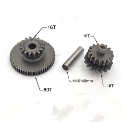 150CC 200CC 250CC Motorcycle ATV Quad CG125 CG200 CG250 Engine Starter Gear 16T 17T Teeth Starter Idler Reduction Gear Assy