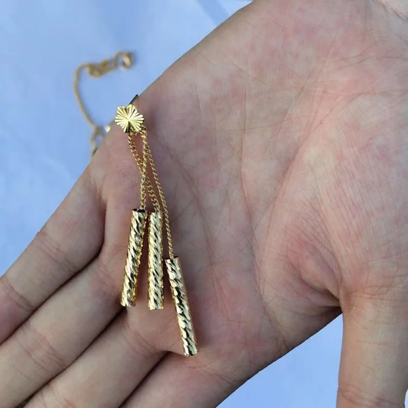 French Bride Jewelry Sets for Women Arab Eritrea Habesha Sudan Earring sets Link Necklace Sets