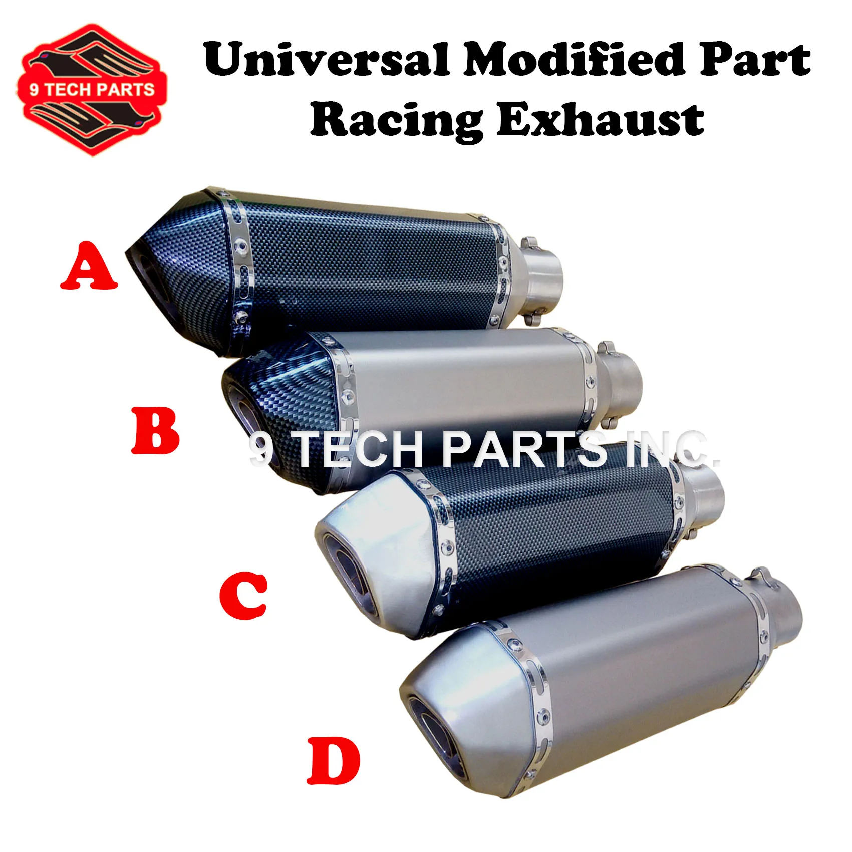 Universal AK Laser logo exhaust Muffler Modified Motorcycle RACING High Performance Exhaust Pipe fit all motorcycle 125-1000cc