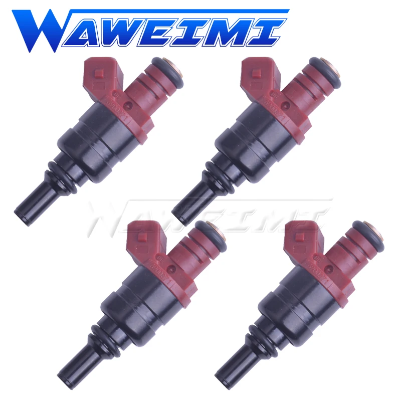 WAWEIMI 4 Pieces Fuel Injector 6900371 For VOLVO S40 V40 Turbocharged 1.9 2.0 L4 2001-2004 FJ667 1550388 852-12165