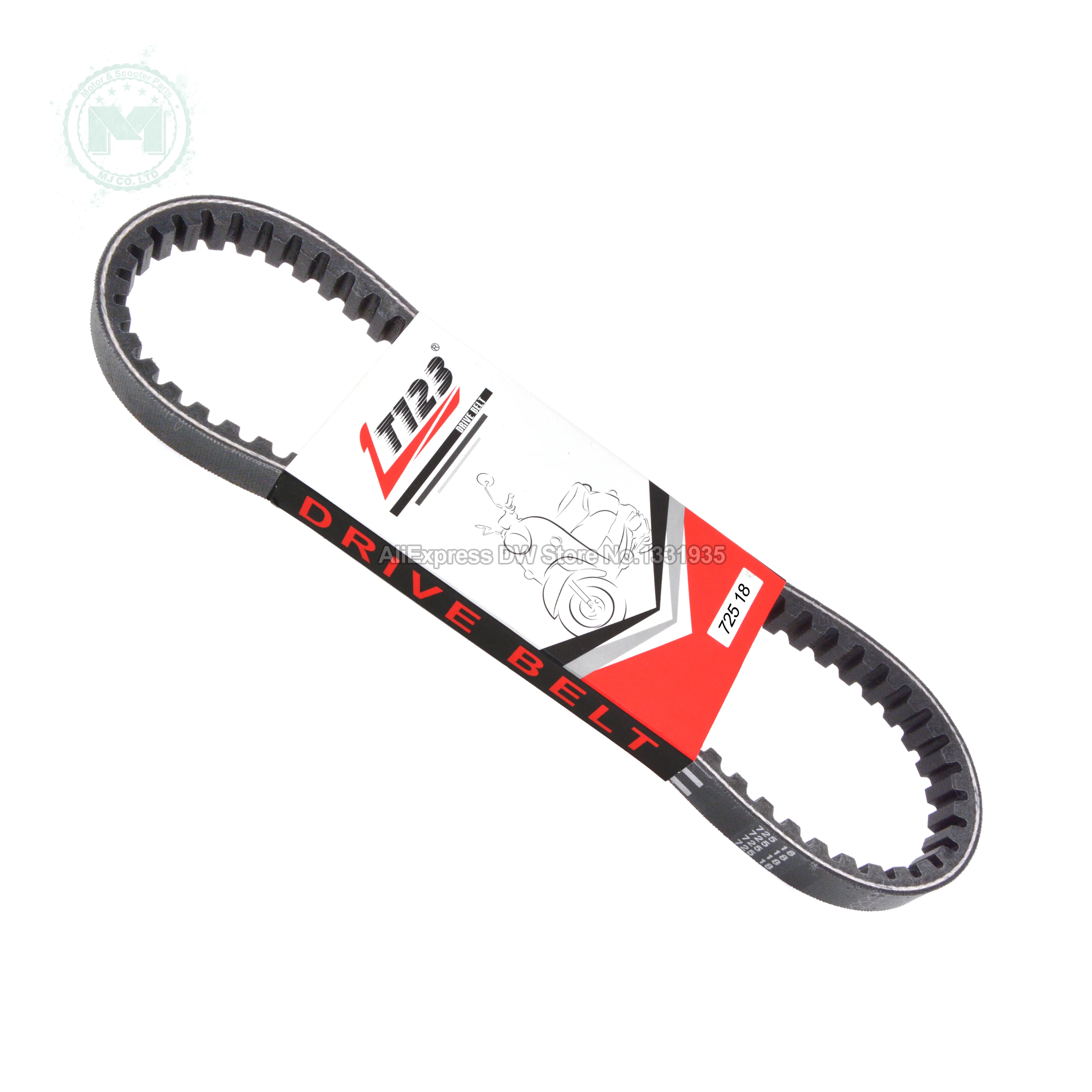 LT123 725 18 Motorcycle Scooter Moped High Quality Rubber Drive Belt for JOG 100cc  long case