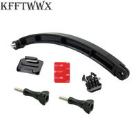 Helmet Extension Arm Mount Kit For Gopro Hero 12 11 10 9 8 7 6 5 4 MAX yi 4K SJ4000 DBPOWER AKASO EKEN action camera Accessories