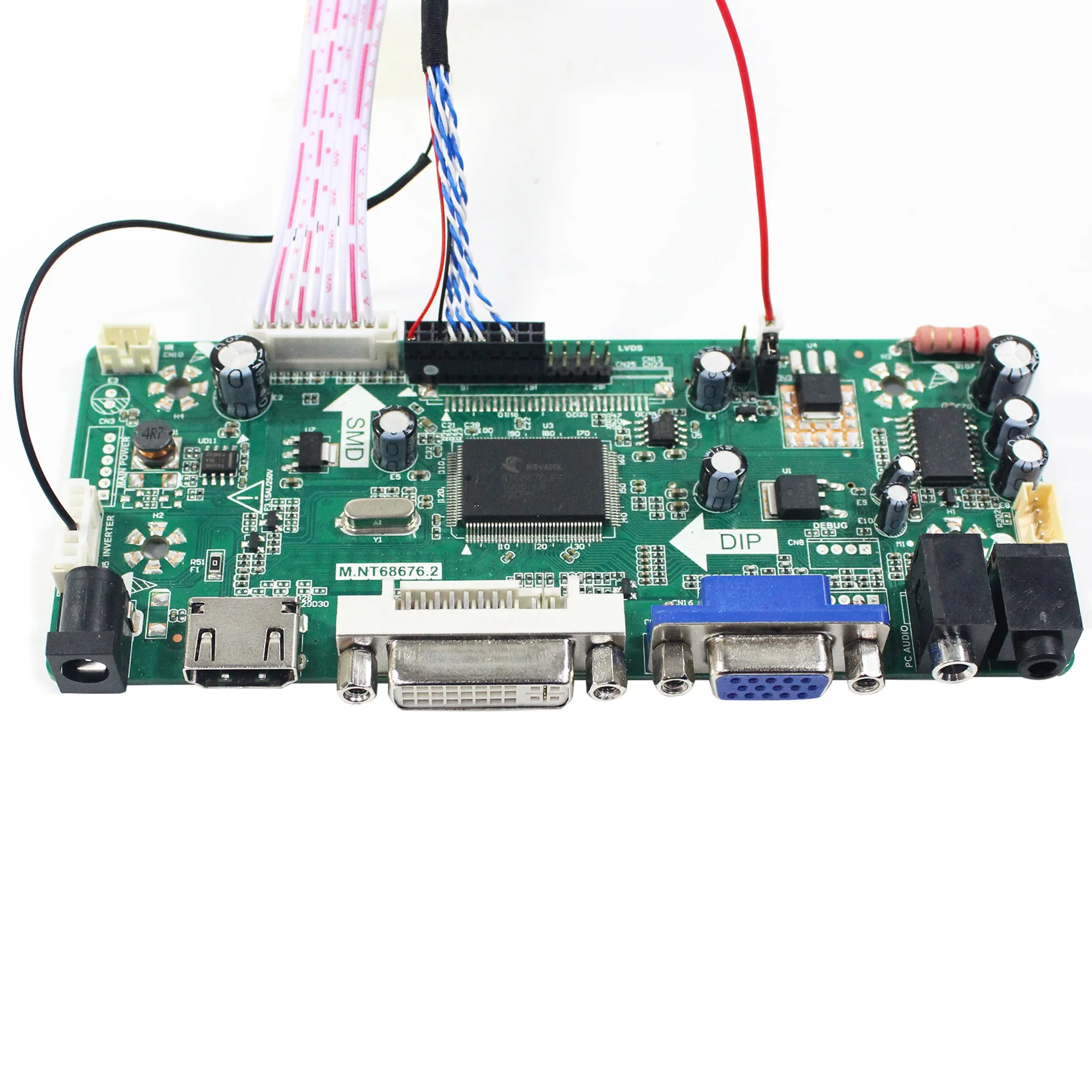 Плата контроллера ЖК-дисплея HD MI DVI VGA 10,1 дюйма AV101VW01 V3 800X480 ЖК-экран