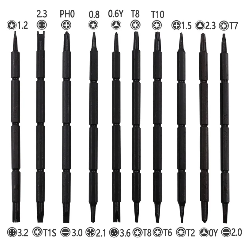 24 In 1 Telefoon Reparatieuitrustingen Spudger Pry Demonteren Opening Tool Schroevendraaier Set Voor Iphone Tablet Pc Repair Tools
