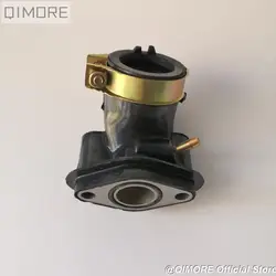 Intake Manifold of NON-EGR type (one nipple) for 4 stroke Scooter Moped ATV QUAD GY6 50 GY6 60 GY6 80 cc 139QMB 147QMD