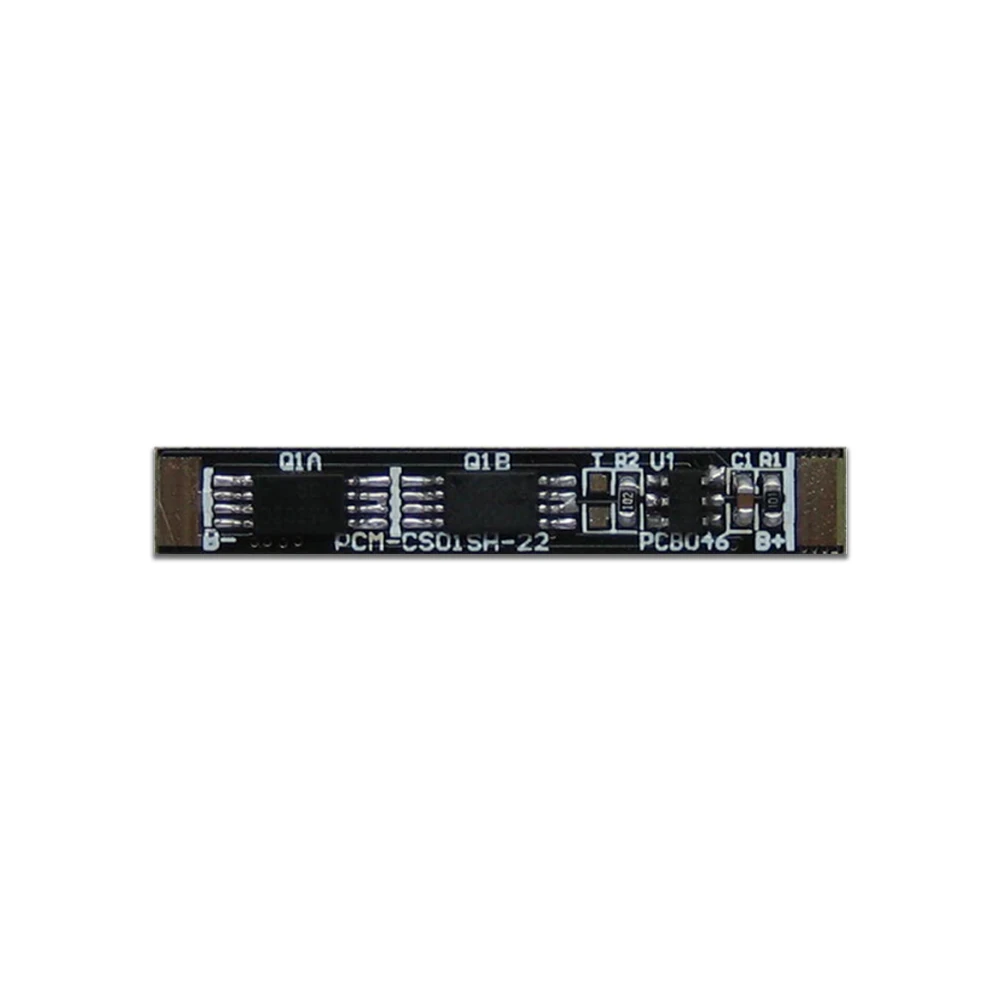 PCM-L01S8-015 (1 S) ที่กำหนดเอง PCM BMS Protection Circuit Module สำหรับ Li-Ion Li-Polymer แบตเตอรี่