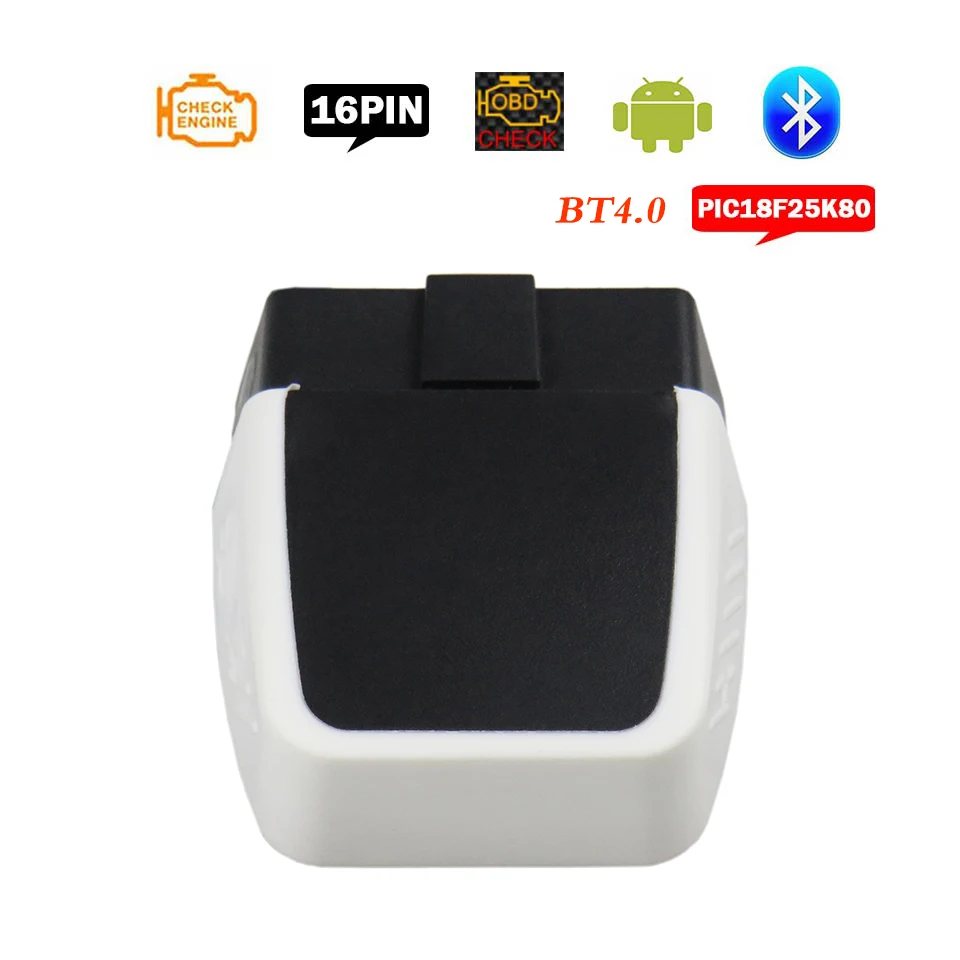 

Bluetooth OBD2 Elm327 V2.2 Car Diagnostic Tools Elm 327 Bluetooth4.0 Diagnostic-Scanner For iOS/Android Elm-327 Code Reader