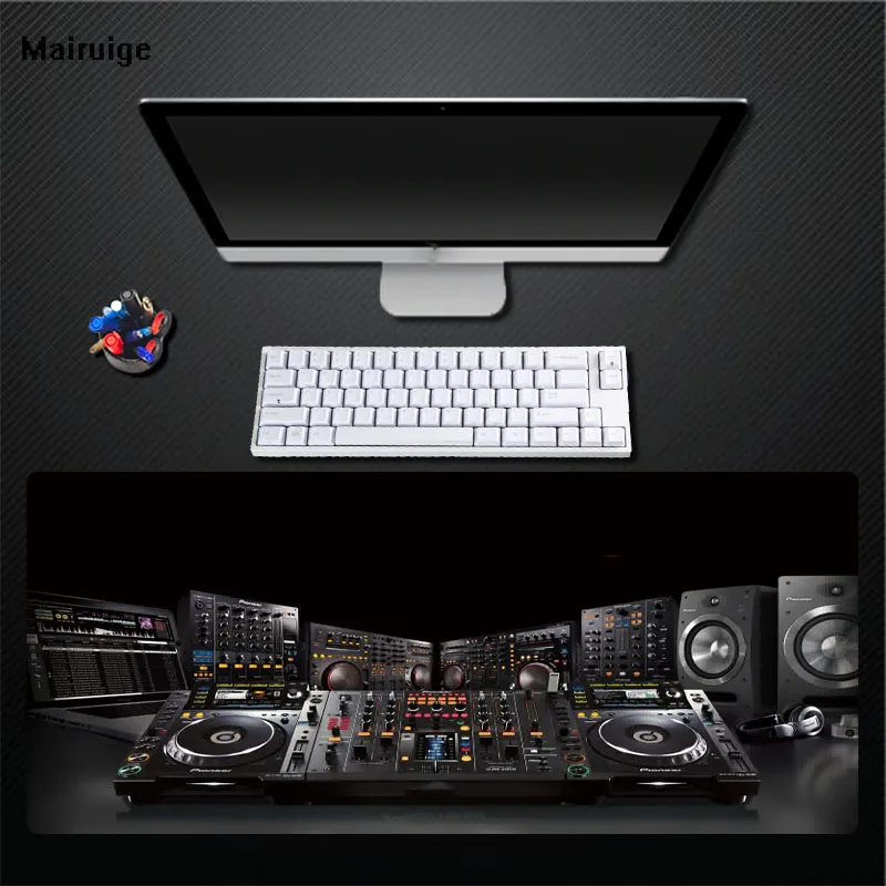 

Mairuige Black Pad DJ Keyboard Game Must-have Dedicated Comfortable Mouse Pad PC Player Desktop Non-slip Large Size Pad