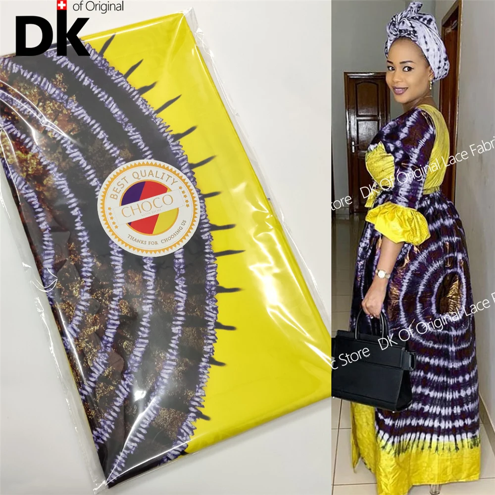 2022 Prom afrykańska umywalka tkanina koronkowa Riche najnowsza moda żakardowa umywalka Riche Senegal elegancka damska sukienka koronkowa Materia