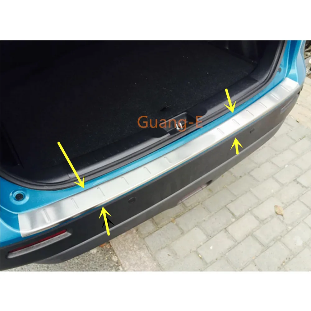 

For Suzuki Vitara 2016 2017 2018 2019 Car Body External Rear Bumper Trim Styling Cover Detector Stainless Steel Plate Pedal