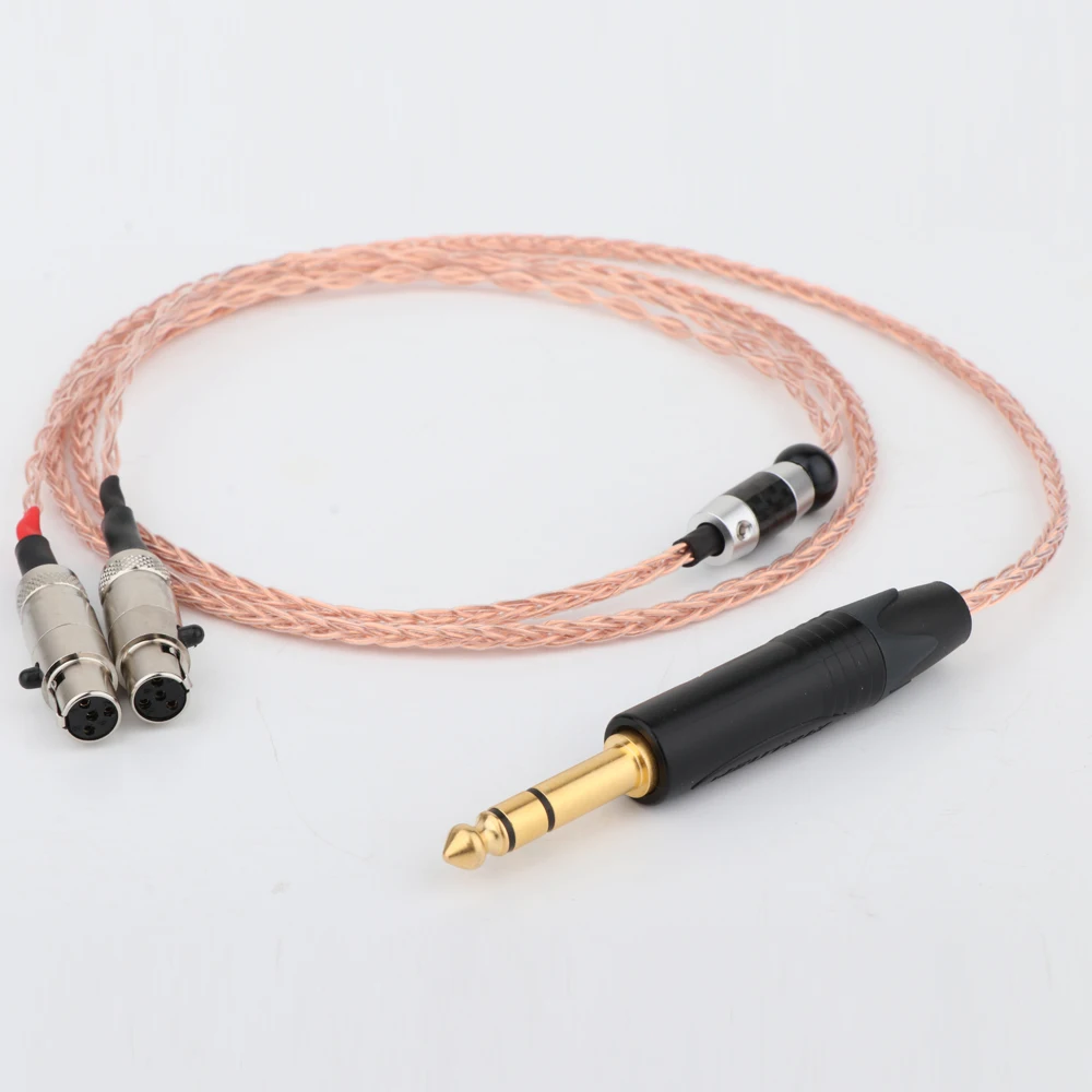 

YTER 6N Single Crystal Copper For AUDEZE LCX-X LCD-XC LCD2 LCD3 LCD4 4Pin XLR 2.5mm/4.4mm Balanec Headphone Upgrade Cables