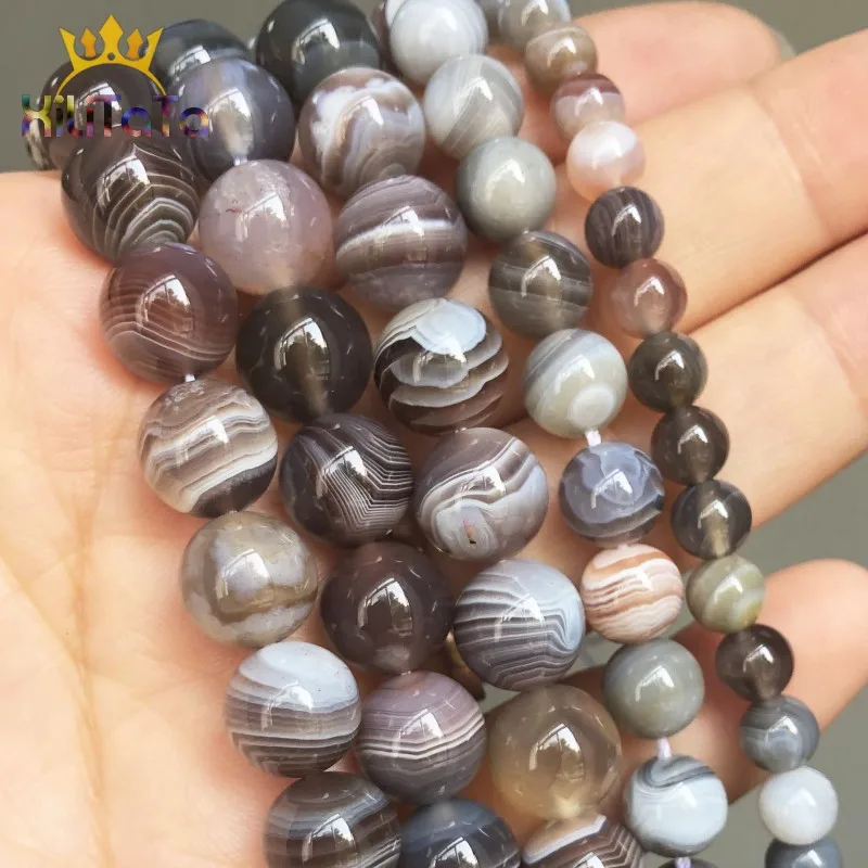Natural Genuine Stone Beads Persian Jades Round Loose Spacer Beads For Jewelry Making DIY Bracelet Accessories 7.5\'\' 6/8/10/12mm