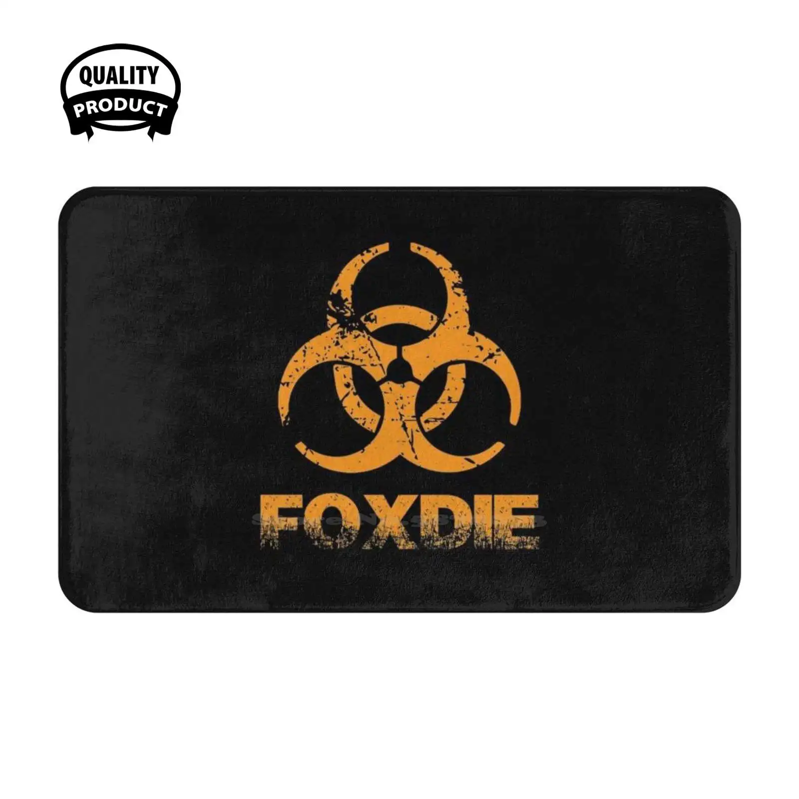 Foxdie Soft Cushion Home Carpet Door Mat Car Rug Militaires Sans Frontieres Fox Hound Foxhound Metal Gear Solid Big Boss Liquid