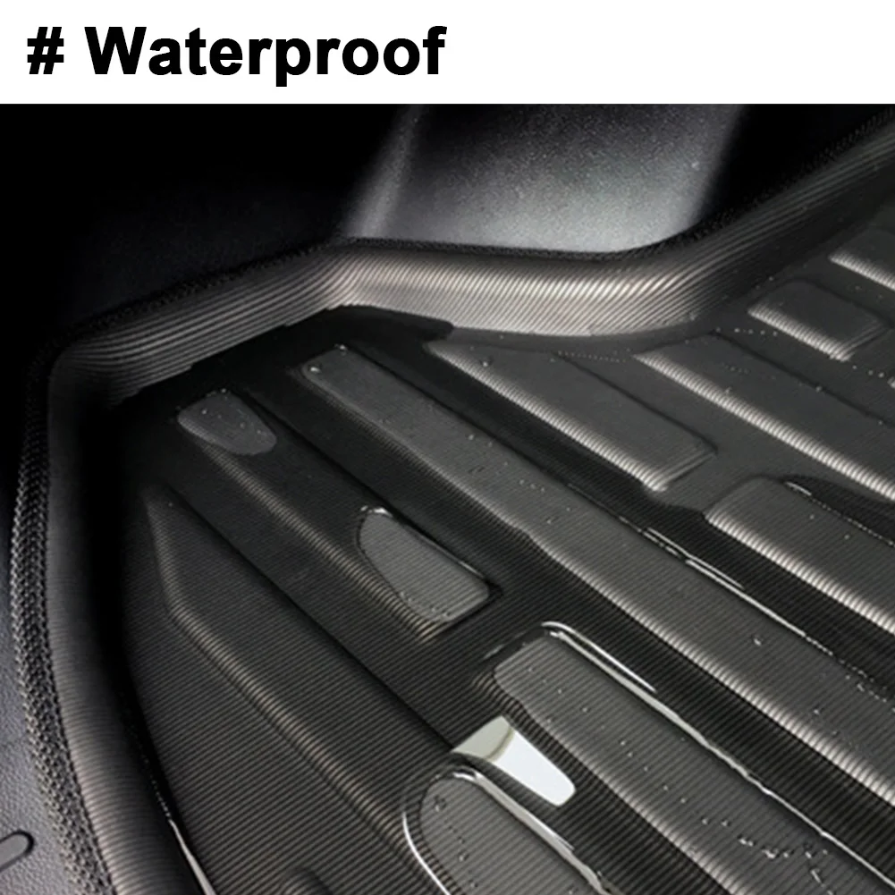 Car Cargo Liner Rear Trunk Boot Mat Luggage Tray Floor Carpet For Honda FIT JAZZ Hatchback 2014 2015 2016 2017 20018 2019